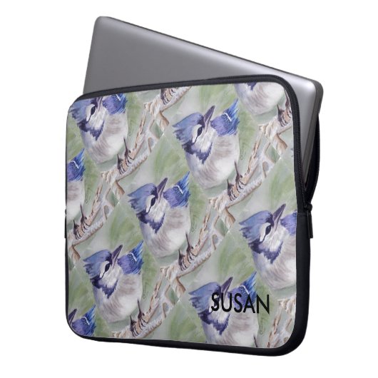 BLUE BIRD LAPTOPSCHUTZHÜLLE (Vorderseite Links)