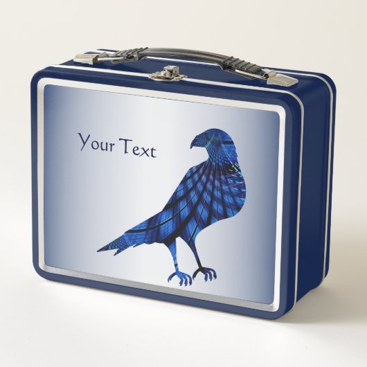 Blue Bird Metal Lunchbox (Vorderseite)