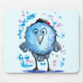 Blue Bird Mouse Pad Fun Mousepad (Vorne)