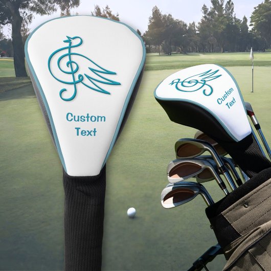 Blue Bird Musik Golf Headcover