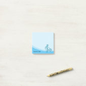 Blue Bird Musik Post-it Klebezettel (Auf Schreibtisch)