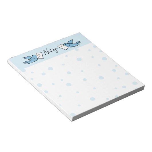 Blue Bird Notepad Notizblock (angewinkelt)