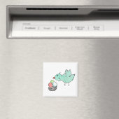 Blue Bird Oaster Sticker Magnet (In Situ (Geschirrspüler))