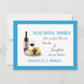 Blue Bird of Happiness Probe Dinner Card (Vorderseite)