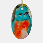 Blue Bird Ornament (Rechts)