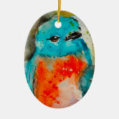 Blue Bird Ornament (Vorne)