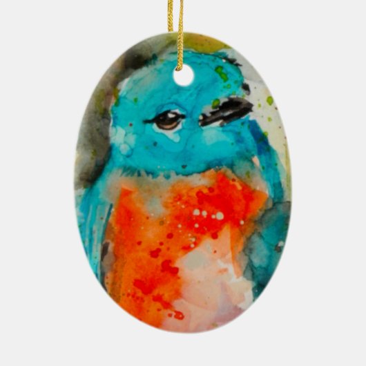 Blue Bird Ornament (Hinten)