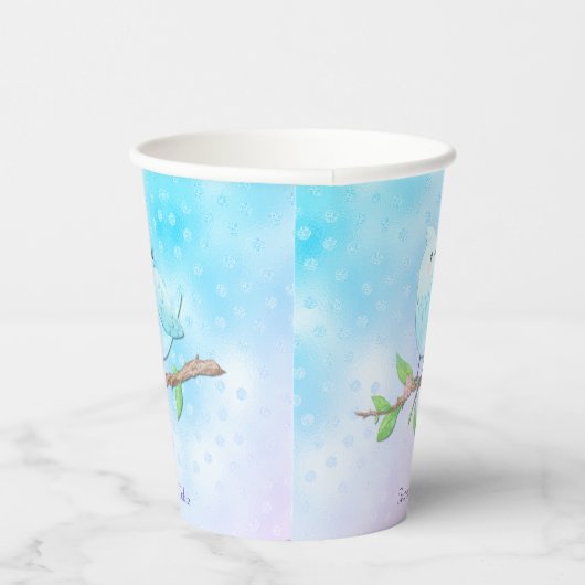 Blue Bird Paper Cups Pappbecher (Rechts)