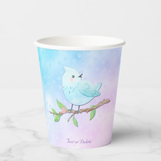 Blue Bird Paper Cups Pappbecher (Vorderseite)