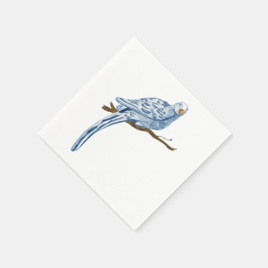 Blue Bird Paper Napkins Serviette (Ecke)