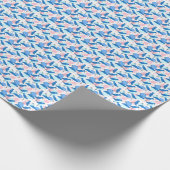 Blue Bird Party Geschenkpapier (Ecke)