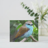 Blue Bird Postcard Postkarte (Stehend Vorderseite)