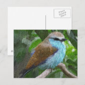 Blue Bird Postcard Postkarte (Vorne/Hinten)