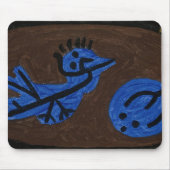 Blue Bird Pumpkin - Paul Klee 1939 Mousepad (Vorne)