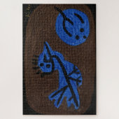 Blue Bird Pumpkin - Paul Klee 1939 Puzzle (Vertikal)