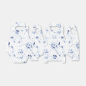 Blue Bird Rose Chinoiserie Geschenkschachtel (Ungefaltet)