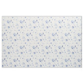 Blue Bird Rose Chinoiserie Stoff (Yard (91,4 cm))