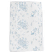 Blue Bird & Rose Wrapping Paper Mittlere Geschenktüte (Vorderseite)