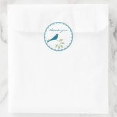 Blue Bird Sticker - Danke (Tasche)