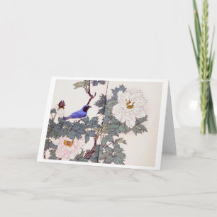 Blue Bird und Peony, Imao Keinen Karte