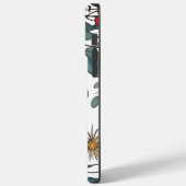 Blue Bird und Wildblume Folk Art Case-Mate iPhone Hülle (Rückseite / Links)