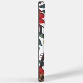 Blue Bird und Wildblume Folk Art Case-Mate iPhone Hülle (Rückseite / Rechts)