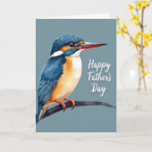 Blue Bird Vatertagskarte Karte (Gelbe Blume)