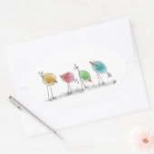 Blue Birdies Stickers (Umschlag)