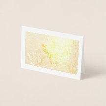 Blue Birds Foil Card