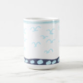 Blue birds mug-ceramic kaffeetasse (Mittel)