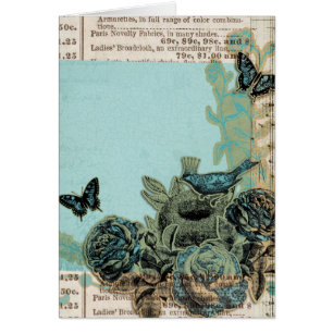 Blue Birds und Rose, Alles Gute zum Geburtstag