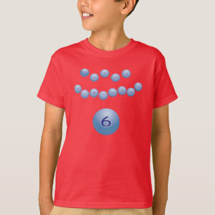 Blue Birthday für Boy Age 6 T-Shirt