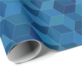 Blue Birthday Giftwrap für ihn Geschenkpapier (Rolleneckpunkt)