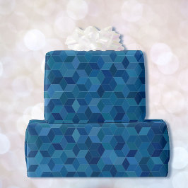 Blue Birthday Giftwrap für ihn Geschenkpapier