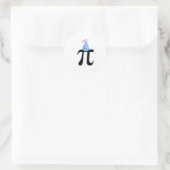 Blue Birthday Pi Sticker (Tasche)