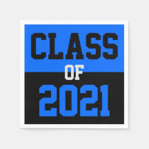 Blue & Black Abschluss Class 2024