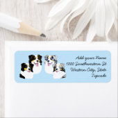 Blue & Black Aussies Rücksendeadresse (Insitu)