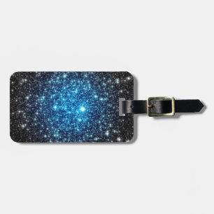 Blue & Black Galaxy Gepäckanhänger