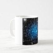 Blue & Black Galaxy Kaffeetasse (Vorderseite Links)
