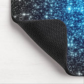Blue & Black Galaxy Mousepad (Ecke)