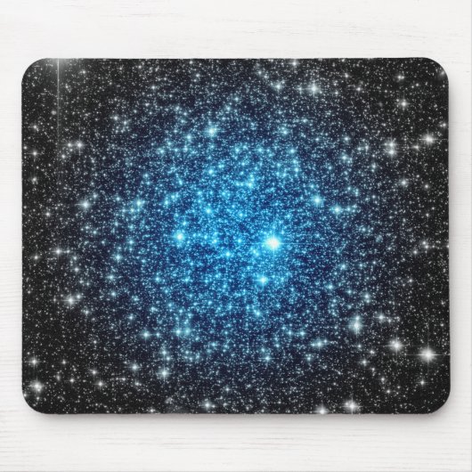 Blue & Black Galaxy Mousepad (Vorne)