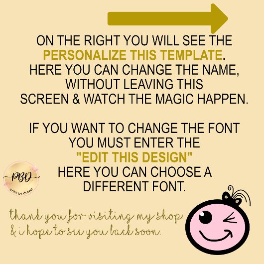 Blue Black Gold Moderne Custom Floral Tasche