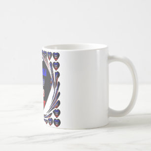 Blue Black Hakuna Matata Baby Kinder Design.pnng Kaffeetasse