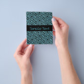 Blue & Black Labyrinth Flyer (Gruppe)