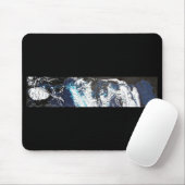 Blue Black Tropfen Mousepad (Mit Mouse)