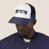 Blue Black Tropfen Truckerkappe (Beispiel)