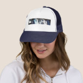 Blue Black Tropfen Truckerkappe (Beispiel)