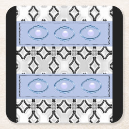 Blue Black Untersetzer