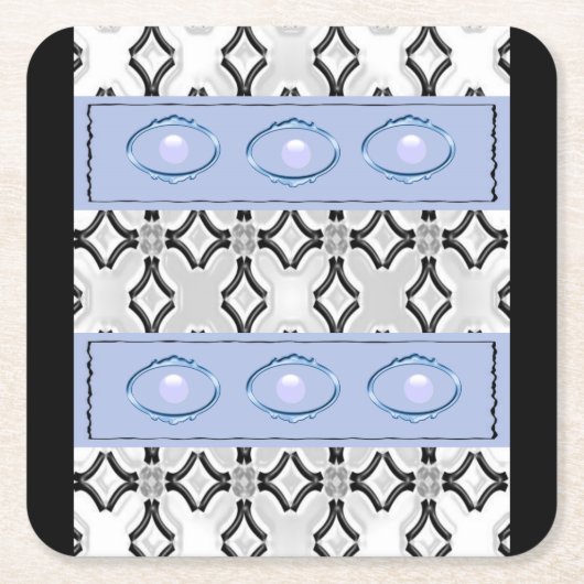 Blue Black Untersetzer (Vorderseite)