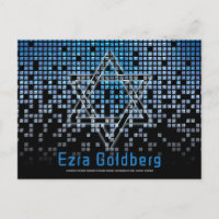 Blue Black Video Gamer Bar Mitzvah Vielen Dank